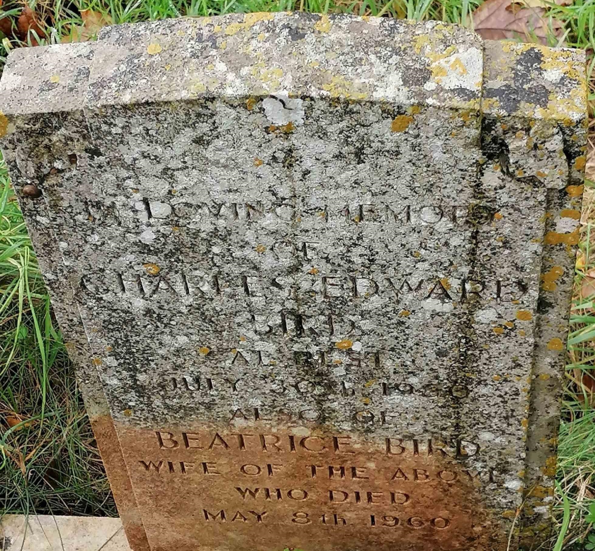 Charles Augustus Edward and Beatrice Bird