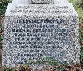 Lieutenant Colonel Owen Cunningham Preston Cooke and wife Charlotte Beatrice QQ110