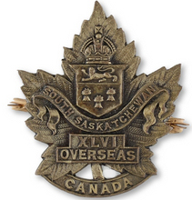 46th CEF cap badge
