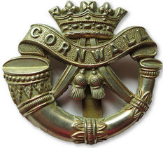 Duke of Cornwalls Light Infantry cap badge