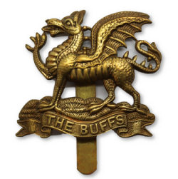 East Kent Regiment (The Buffs) Cap Badge