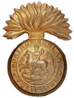 Northumberland Fusiliers Cap Badge