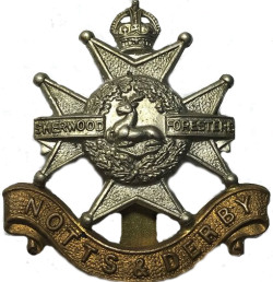 Sherwood Foresters cap badge