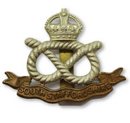 South Staffordshire Regiment cap badge