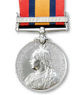The Queen's South Africa medal with Cape Colony clasp
