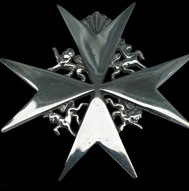 Star of a Member of the Most Venerable Order of the Hospital of St. John of Jerusalem