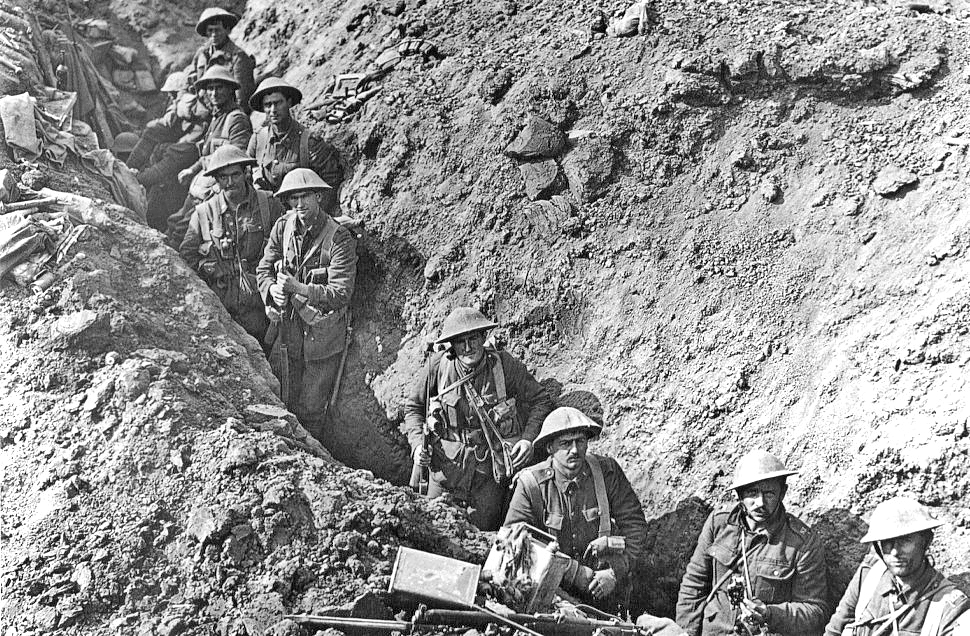 New Zealand Trench Flers September 1916