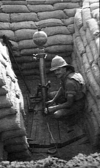 A Trench Mortar Gun 1917