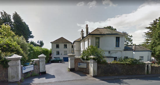 The building that was Pentlands, New Toad, Teignmouth. Image Capture July 1915 © 2019 Google (cropped)