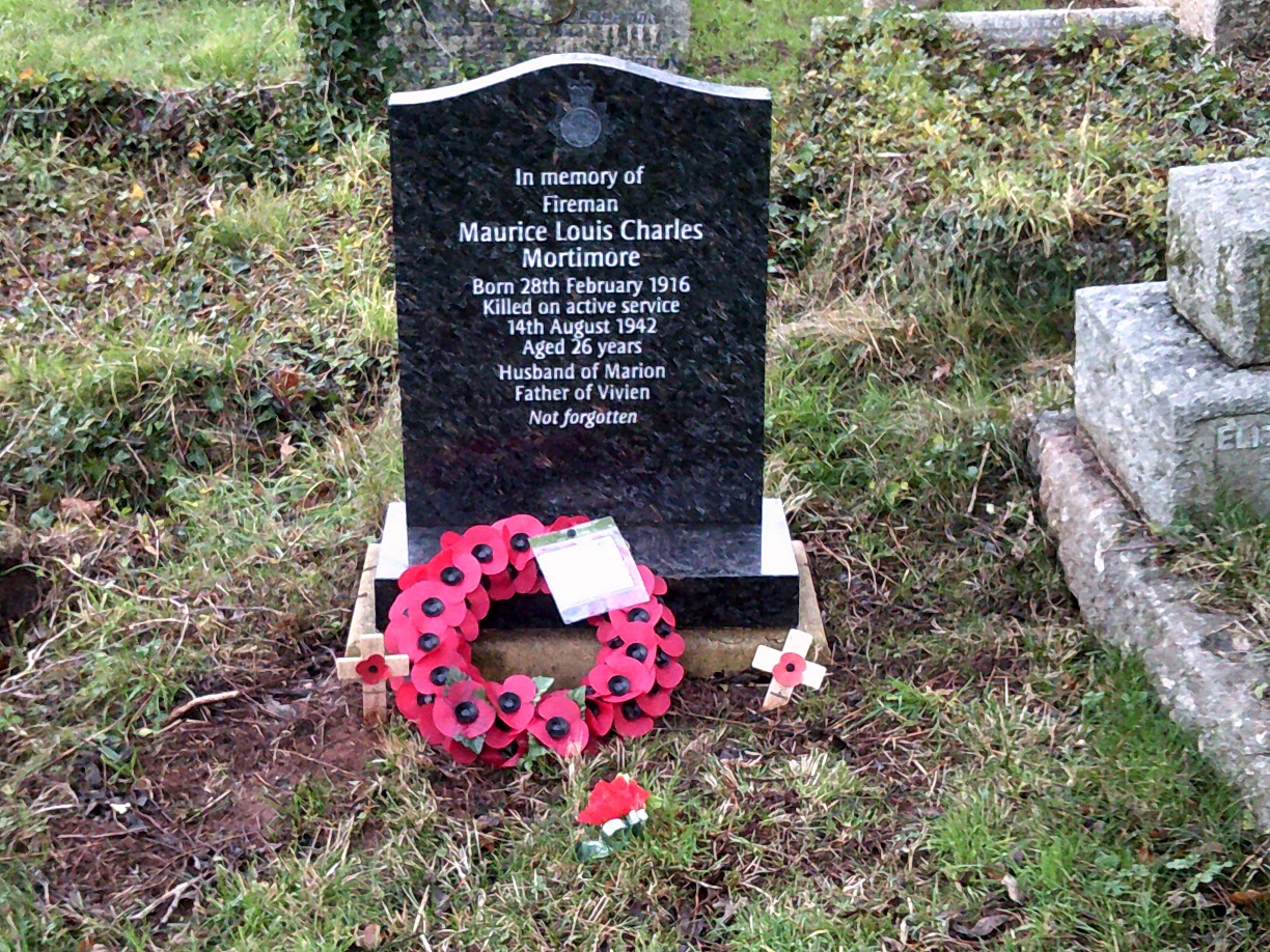 Maurice Louis Charles Mortimore killed in action WW2