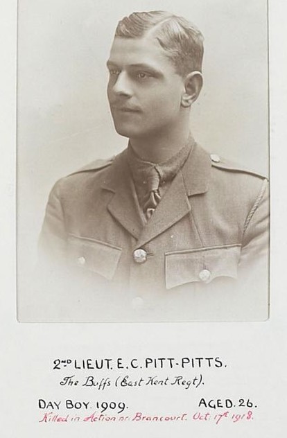 Second Lieutenant Edward Crewdson Pitt Pitts