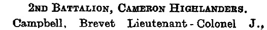 Graeme London Gazette June 1915