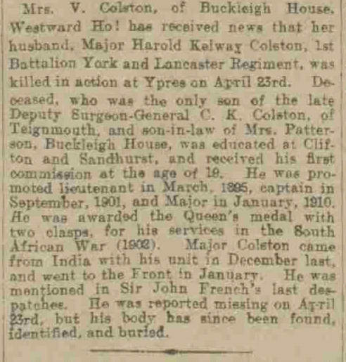 Newspaper clipping
