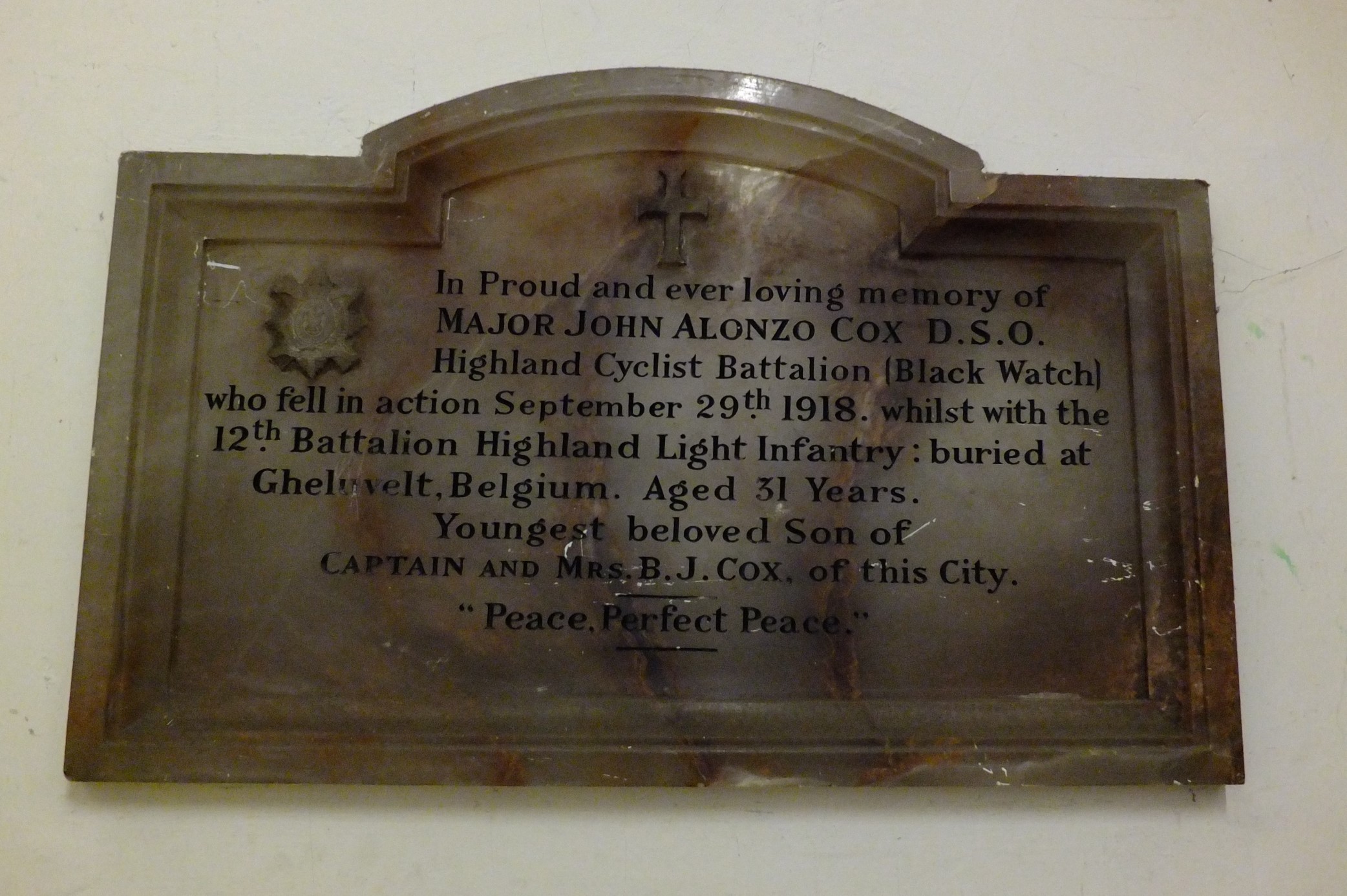 Memorial Plaque
