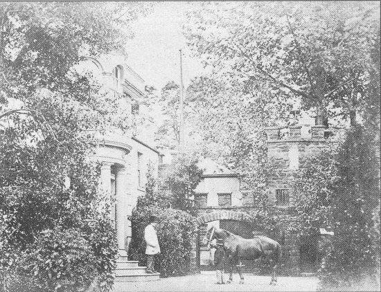 Fonthill in the 1870s from an album of the Lucases of Dunmore (General Lucas)