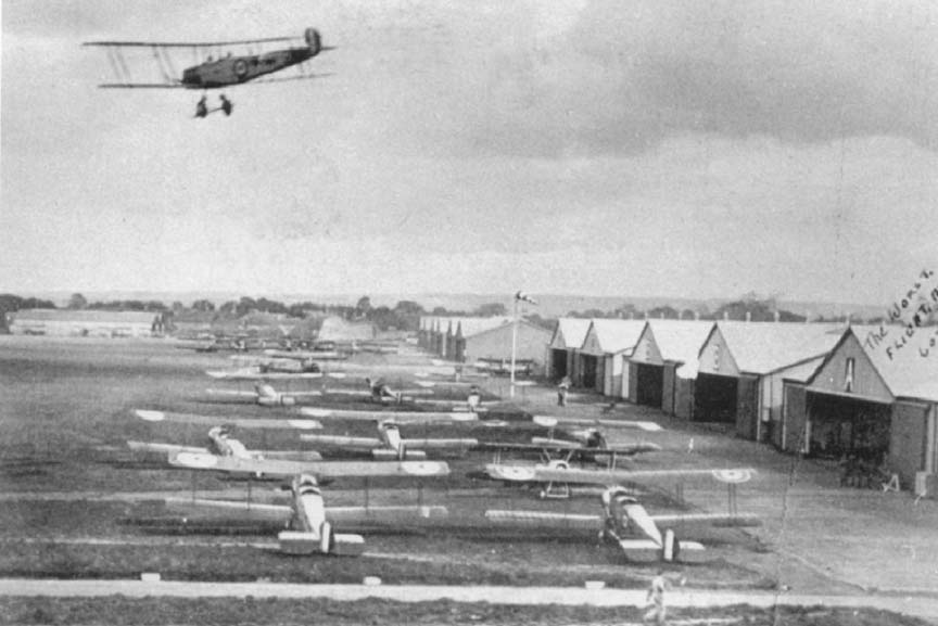 British School for Special Flying. Photo by WWI Resource Centre