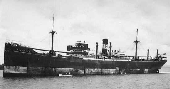Peter's ship the SS Westmoor