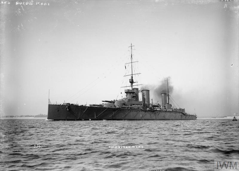 British Battle Cruiser HMS Queen Mary. © IWM (Q 21661A)