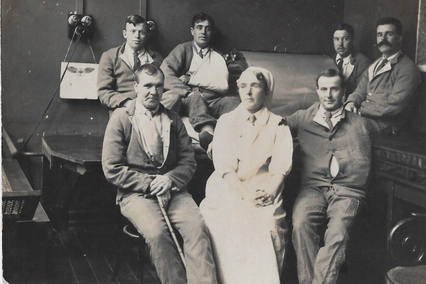 Photo taken at the Newton Abbot VA hospital (TBC) From the Teign Heritage Collection