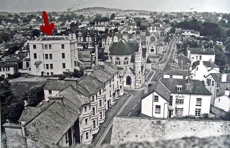The building that was Teignmouth Hospital during WW1. Photo source unknown