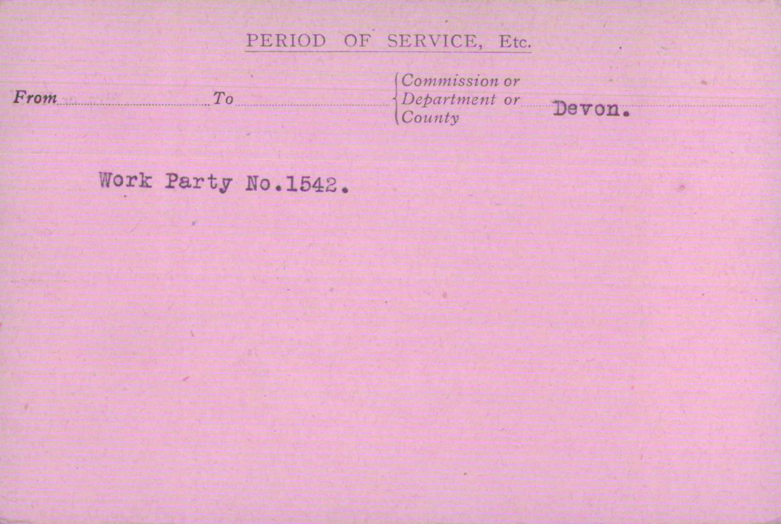 Voluntary Aid Detachment (VAD) Card. ©2018 British Red Cross (CC BY-NC 2.0 UK)
