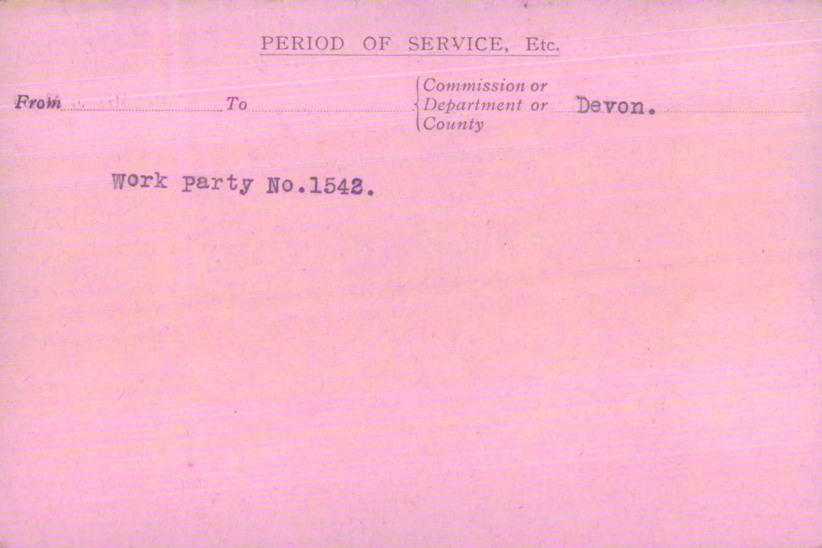 Voluntary Aid Detachment (VAD) Card. ©2018 British Red Cross (CC BY-NC 2.0 UK)
