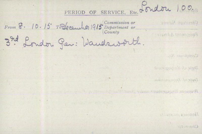 Voluntary Aid Detachment (VAD) Card. ©2018 British Red Cross (CC BY-NC 2.0 UK)