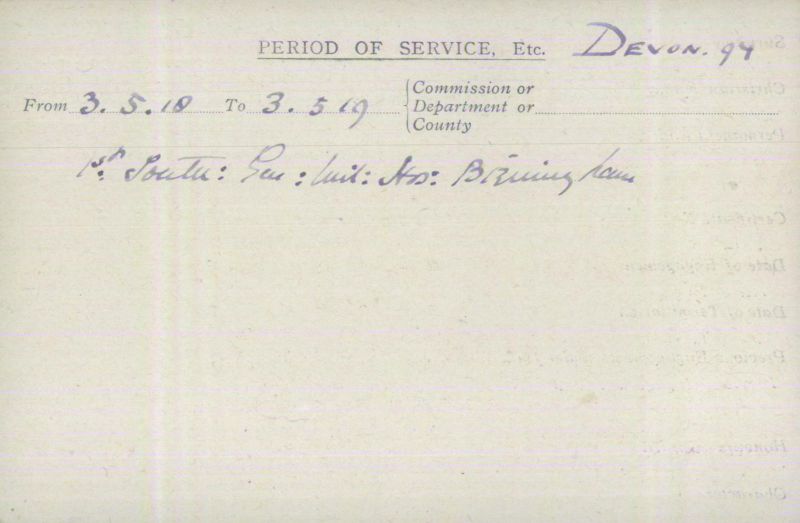 Voluntary Aid Detachment (VAD) Card. ©2018 British Red Cross (CC BY-NC 2.0 UK)