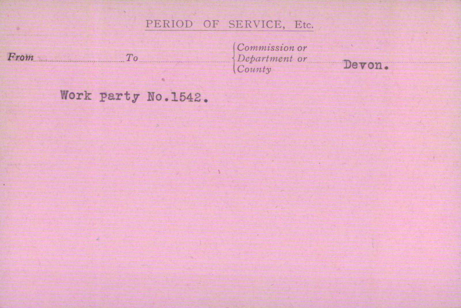 Voluntary Aid Detachment (VAD) Card. ©2018 British Red Cross (CC BY-NC 2.0 UK)