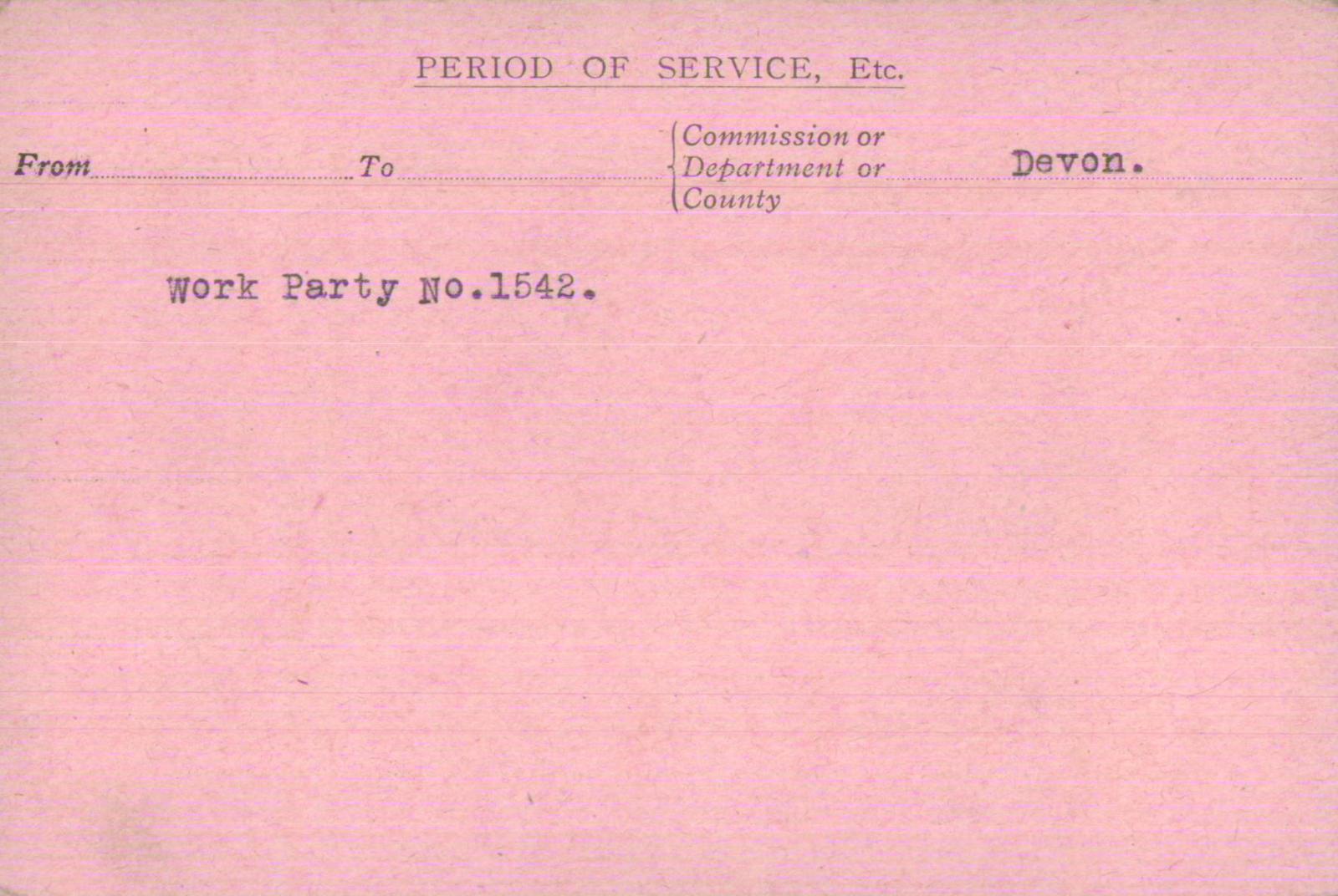 Voluntary Aid Detachment (VAD) Card. ©2018 British Red Cross (CC BY-NC 2.0 UK)